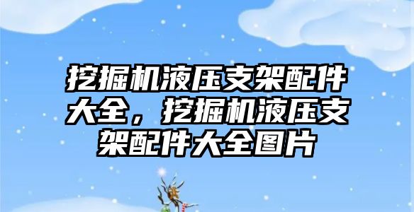 挖掘機液壓支架配件大全，挖掘機液壓支架配件大全圖片