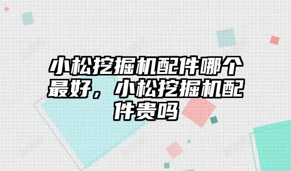 小松挖掘機(jī)配件哪個(gè)最好，小松挖掘機(jī)配件貴嗎