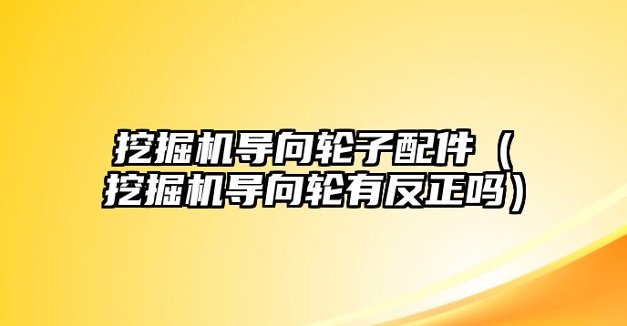 挖掘機(jī)導(dǎo)向輪子配件（挖掘機(jī)導(dǎo)向輪有反正嗎）