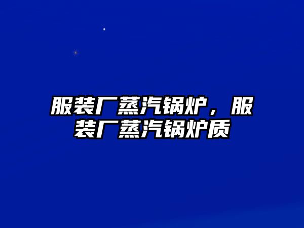 服裝廠蒸汽鍋爐，服裝廠蒸汽鍋爐質釿