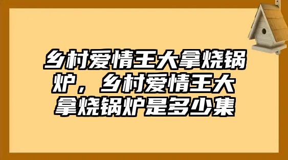 鄉村愛情王大拿燒鍋爐，鄉村愛情王大拿燒鍋爐是多少集