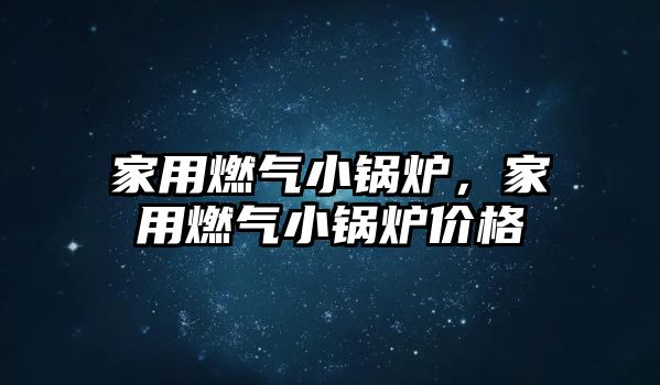 家用燃氣小鍋爐，家用燃氣小鍋爐價格