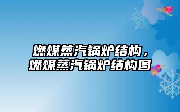 燃煤蒸汽鍋爐結(jié)構(gòu)，燃煤蒸汽鍋爐結(jié)構(gòu)圖