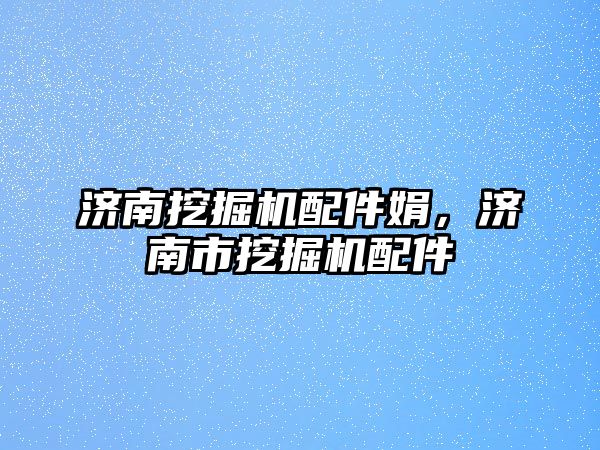 濟南挖掘機配件娟，濟南市挖掘機配件