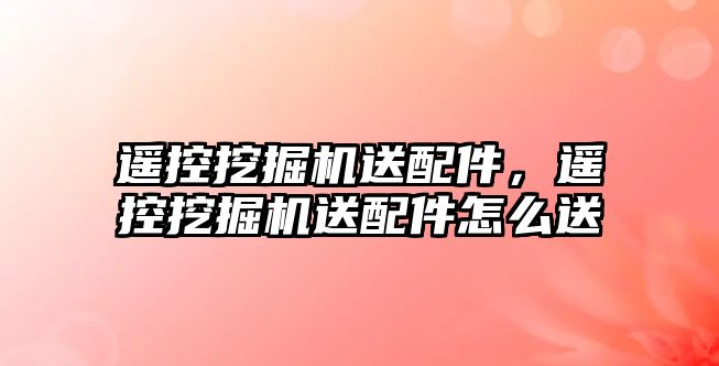 遙控挖掘機送配件，遙控挖掘機送配件怎么送