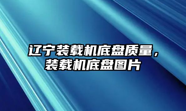 遼寧裝載機(jī)底盤質(zhì)量，裝載機(jī)底盤圖片