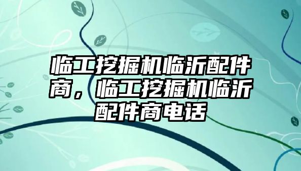 臨工挖掘機臨沂配件商，臨工挖掘機臨沂配件商電話