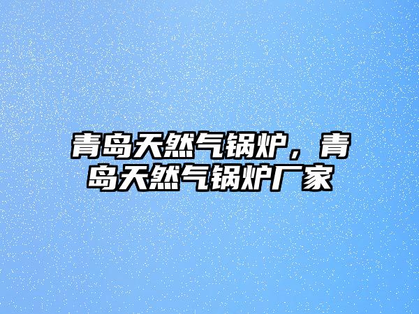 青島天然氣鍋爐，青島天然氣鍋爐廠家