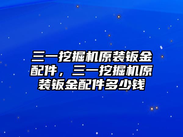 三一挖掘機原裝鈑金配件，三一挖掘機原裝鈑金配件多少錢