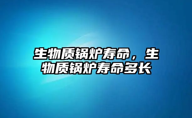 生物質鍋爐壽命，生物質鍋爐壽命多長