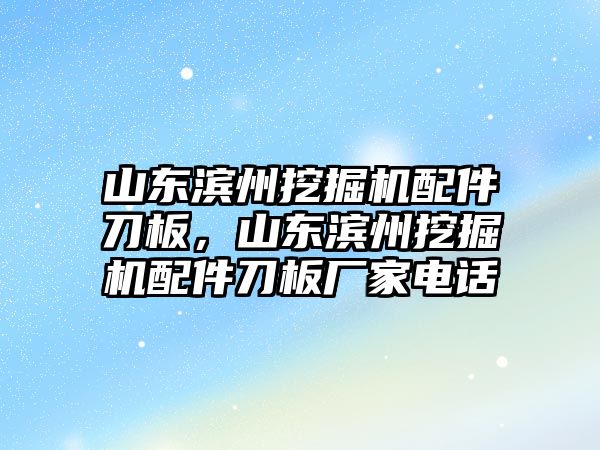 山東濱州挖掘機配件刀板，山東濱州挖掘機配件刀板廠家電話