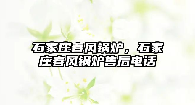 石家莊春風鍋爐，石家莊春風鍋爐售后電話