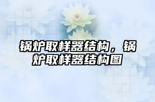 鍋爐取樣器結構，鍋爐取樣器結構圖