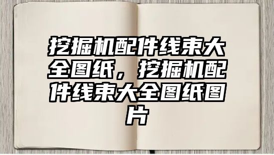 挖掘機配件線束大全圖紙，挖掘機配件線束大全圖紙圖片