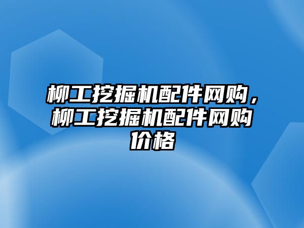 柳工挖掘機配件網購，柳工挖掘機配件網購價格