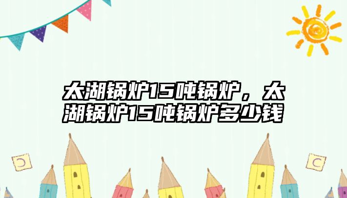 太湖鍋爐15噸鍋爐，太湖鍋爐15噸鍋爐多少錢