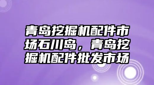 青島挖掘機配件市場石川島，青島挖掘機配件批發市場