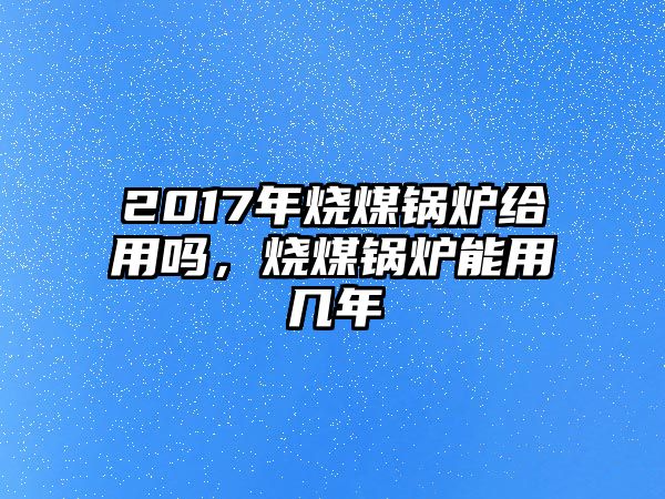 2017年燒煤鍋爐給用嗎，燒煤鍋爐能用幾年