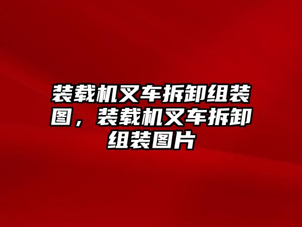 裝載機叉車拆卸組裝圖，裝載機叉車拆卸組裝圖片