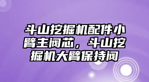 斗山挖掘機(jī)配件小臂主閥芯，斗山挖掘機(jī)大臂保持閥