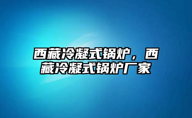 西藏冷凝式鍋爐，西藏冷凝式鍋爐廠家