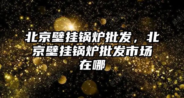 北京壁掛鍋爐批發，北京壁掛鍋爐批發市場在哪