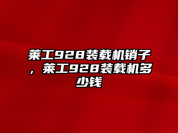 萊工928裝載機銷子，萊工928裝載機多少錢