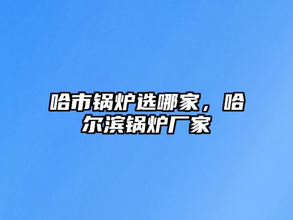 哈市鍋爐選哪家，哈爾濱鍋爐廠家